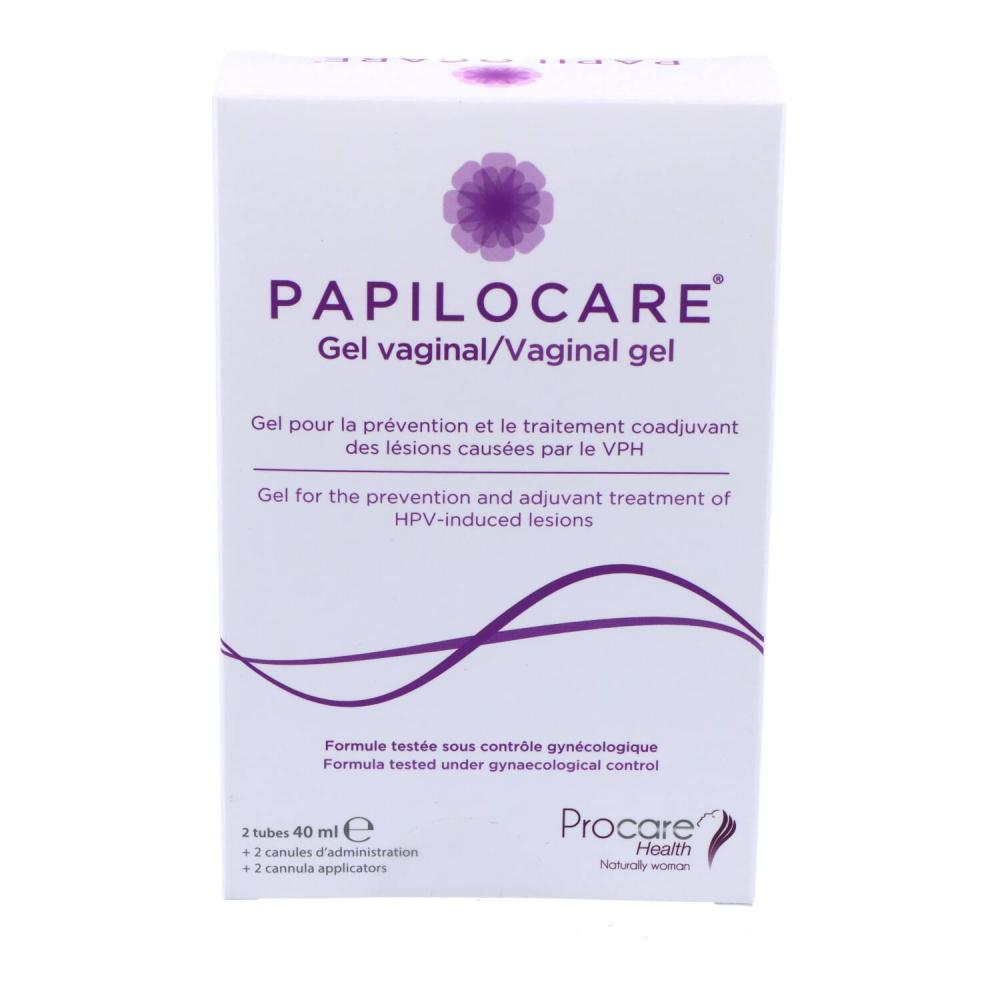 papilocare gel vaginal 2 tubos 40ml