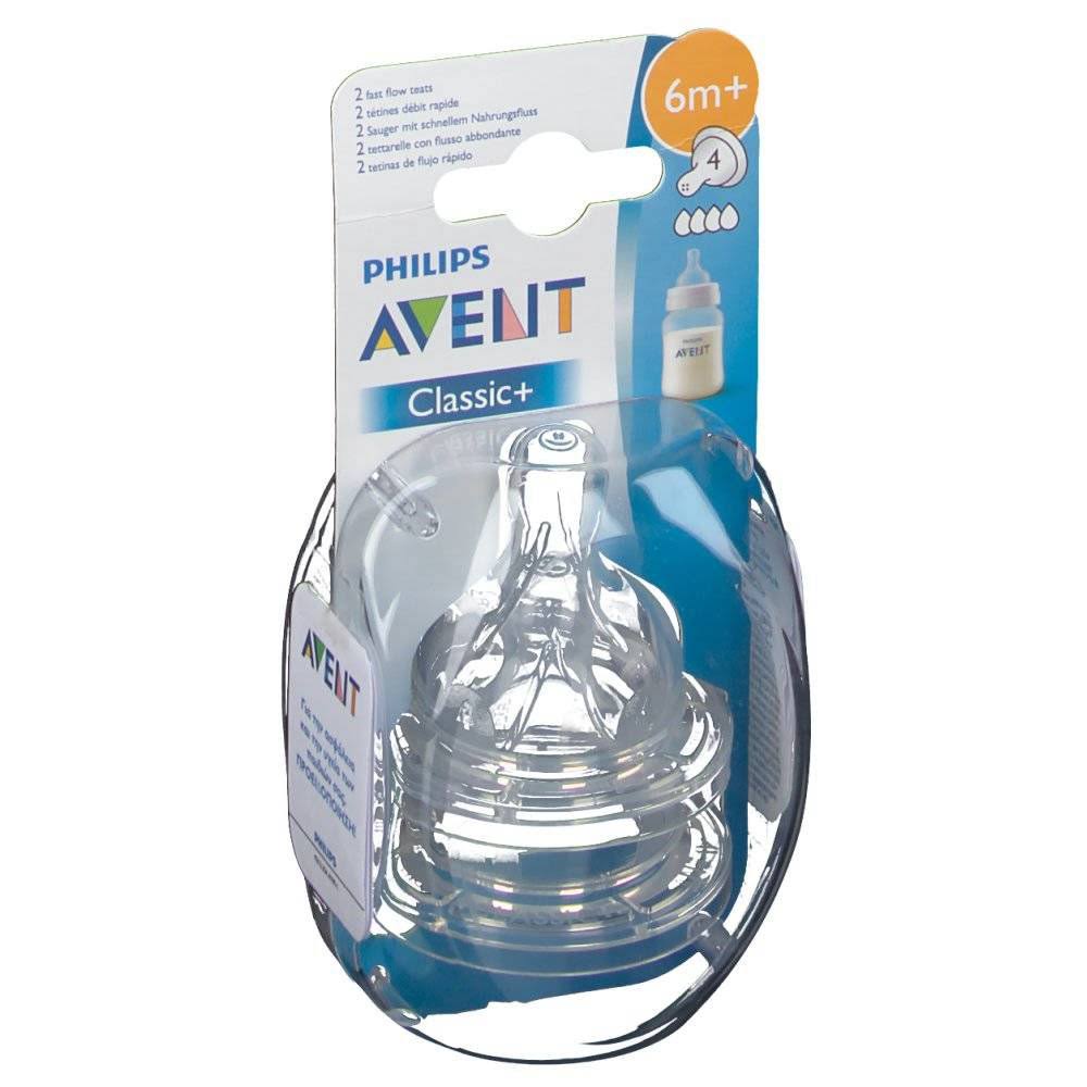 philips avent scf634 tetina de flujo rapido paquete de 2