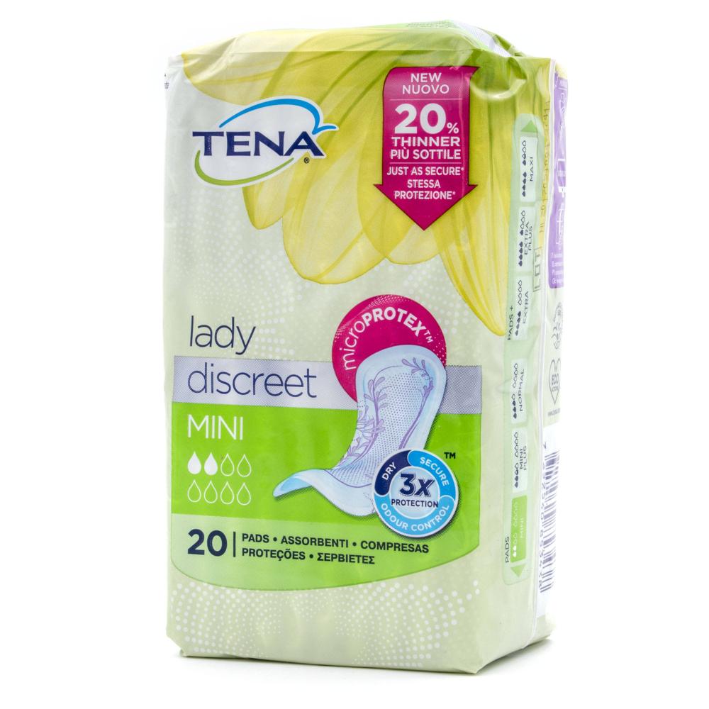 tena lady mini 20 compresas