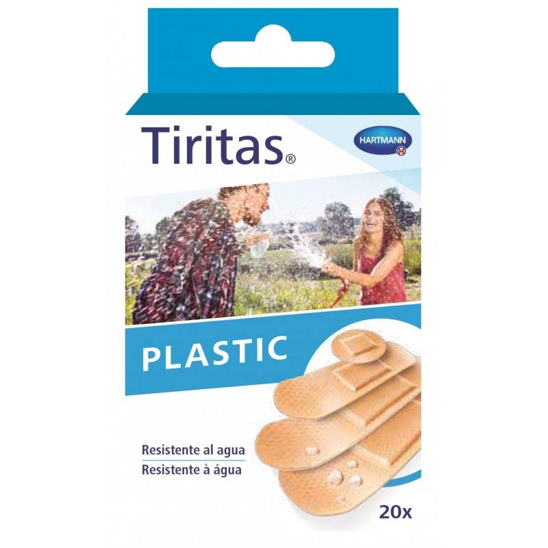 tiritas plastic 20 u redondas