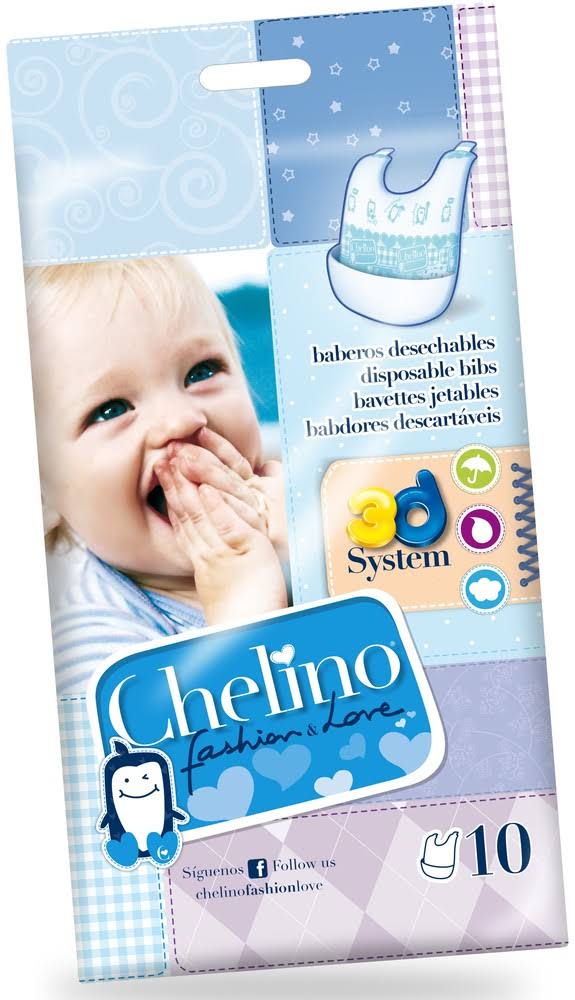 chelino babero infantil fashion love 10u