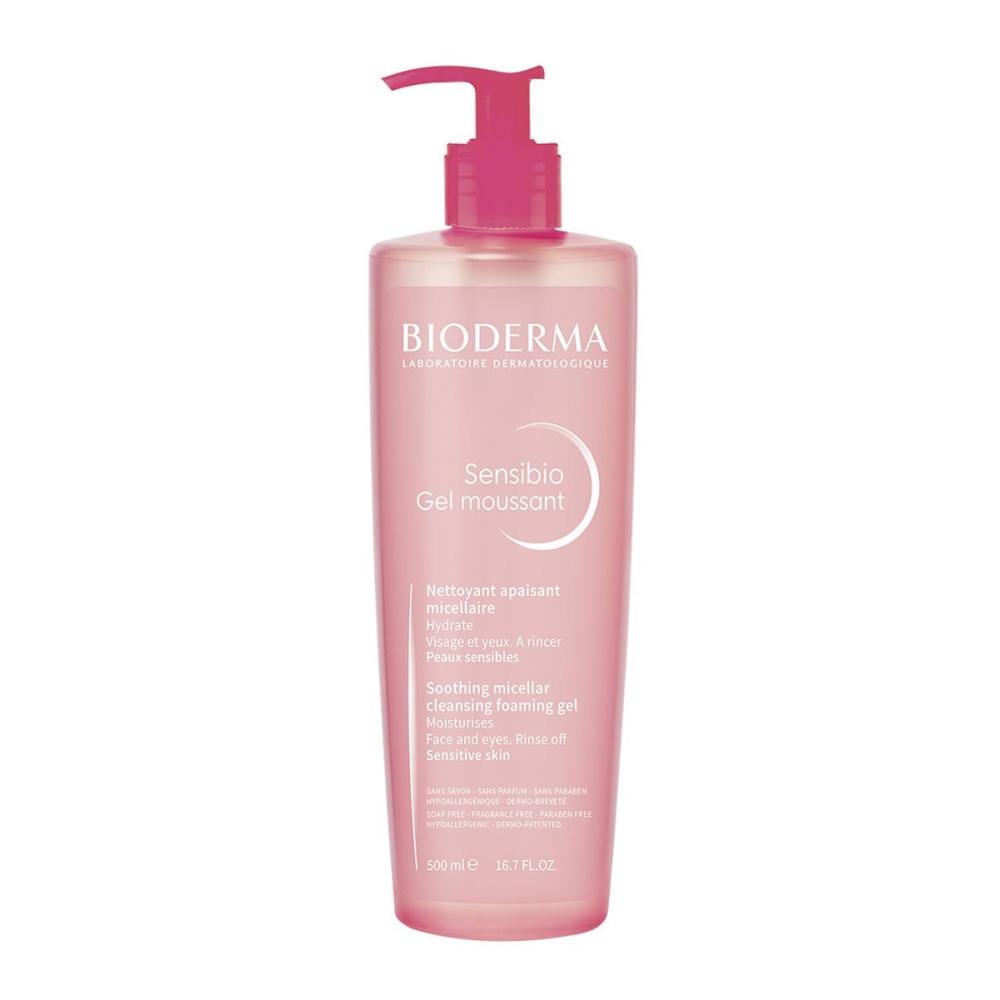 sensibio gel moussant bioderma 500 ml