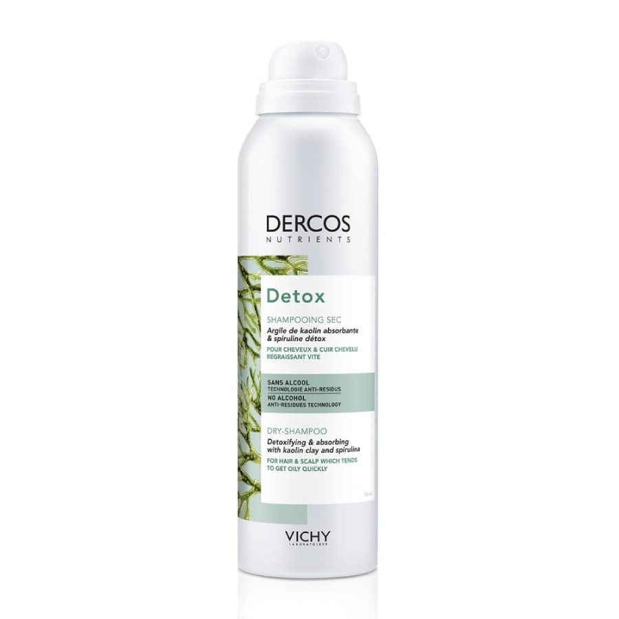 vichy dercos nutrients detox champu seco 150