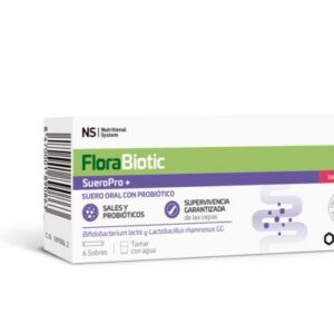 NS FLORABIOTIC SUEROPRO+  6 SOBRES 4,250 G SABOR FRESA