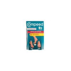 COMPEED AMPOLLAS  SURTIDO 3 TAMAÑOS 10 UNIDADES PACK AHORRO