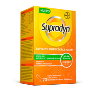 SUPRADYN ENERGY DOBLE ACCION  20 SOBRES EFERVESCENTES